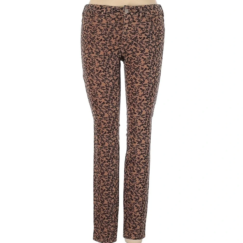 NWOT PILCRO AND THE LETTERPRESS ANTHROPOLOGIE SERIF CORDUROY PANTS POPULAR BRAND - Picture 2 of 9